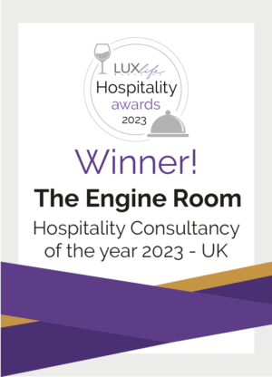 The Engine Room - Hospitality consultancy of the year 2023 award