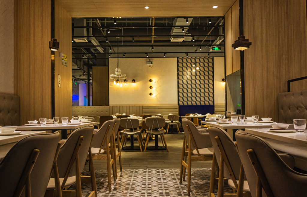 This establishment has put sustainable restaurant practices in place. 